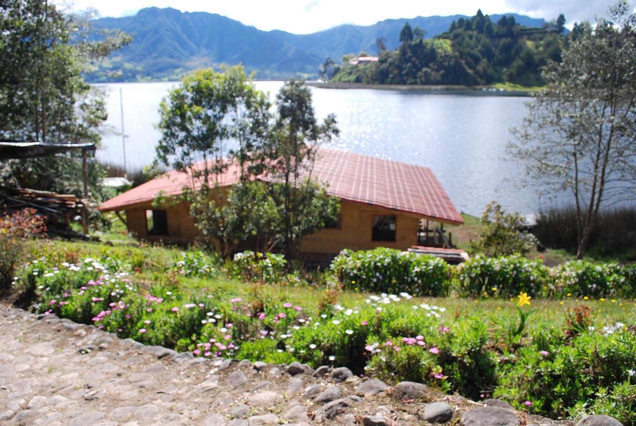 Hermosa Cabana En La Cocha-Finca Indiana El Encano Esterno foto